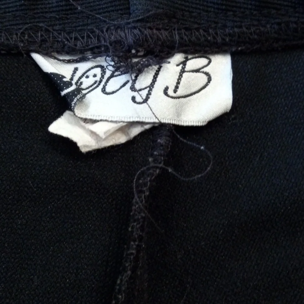 Y2K Girls Black Flared Pants Medium